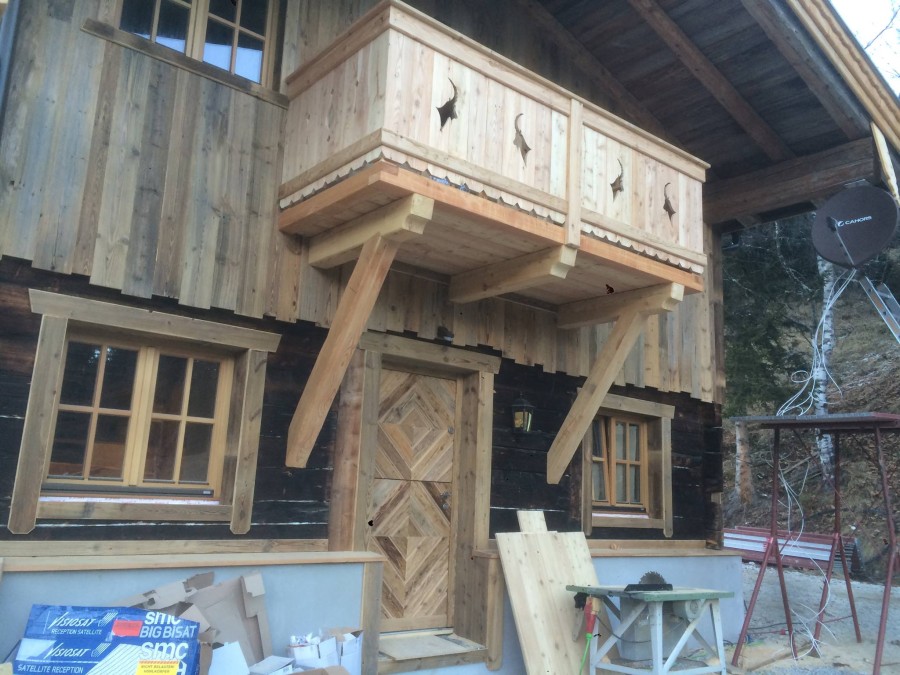 Holzbau Zimmerei Balkon Pinzgau 3